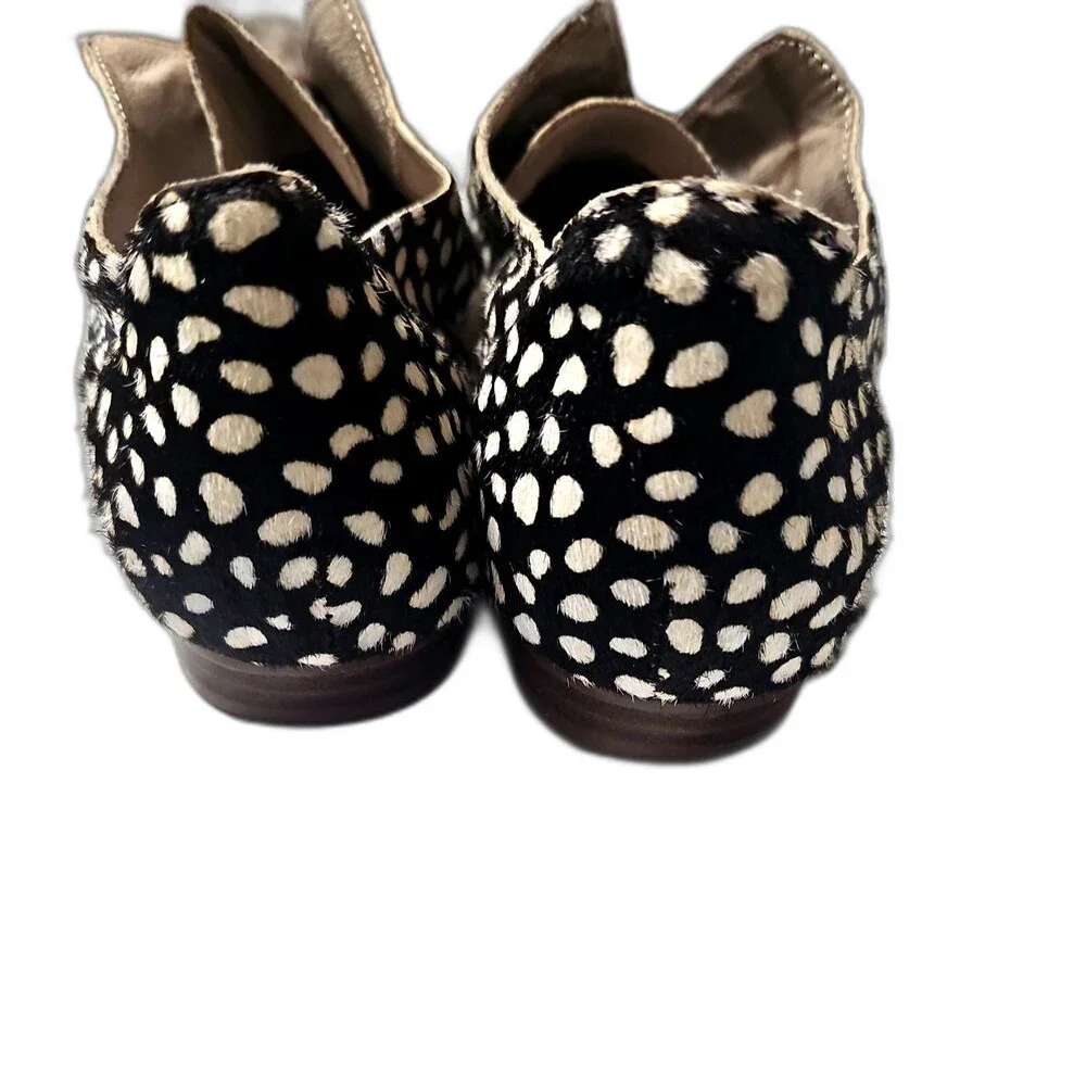 MATISSE Mon Amie Calf Hair Oxford Flats Sz  10W - Picture 5 of 8